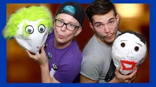 Terrible Paper Mâché Heads (ft. Korey) | Tyler Oakley