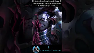 El trágico legado de Konrad Curze El Primarca Night Lord que se convirtió en el monstruo que temía