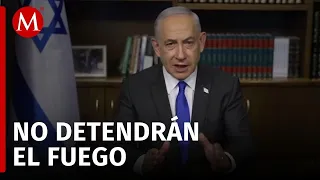 Netanyahu rechaza tregua de Hamás y defiende presión militar en conflicto Israel-Palestina