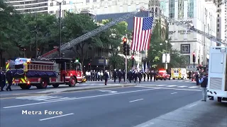 Funeral Procession For Fallen CFD Lieutenant Kevin Ward