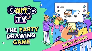 Gartic TV | THE PARTY DRAWING GAME! (Play on TV)