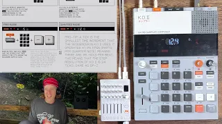 TEENAGE ENGINEERING KO II EP-133 GUIDE WALKTHRU W/ NICK HOOK- STEP SEQUENCE-(SECTION 9.2)