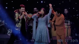 KUMAR SANU/UDIT NARAYAN/ALKA YAGNIK--PARDESI PARDESI----Throwback 90s..Cure arena---NJ---11/23/19