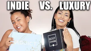 BATTLE OF THE BOXES | BOXYCHARM VS. GLOW ADDICT BEAUTY BOX