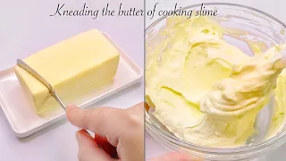 【ASMR】🧈スライムクッキング用のバターをネリネリする音【音フェチ】Kneading the butter of cooking slime 요리 슬라임의 버터를 섞는다