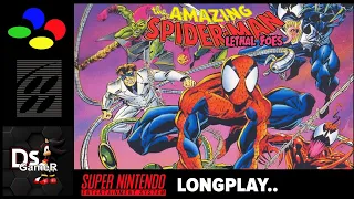The Amazing Spider-Man: Lethal Foes - FULL GAME [Longplay] SNES