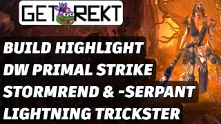 [HC] Grim Dawn Build Guide - Stormrend & Stormserpent Trickster, dual wield Primal Strike