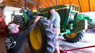It’s Only Flat On The Bottom! Fixing A Tractor Tire!