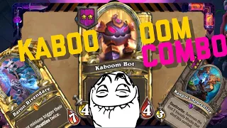 Kaboom bot Mech combo Battlegrounds Hearthstone