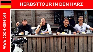 🇩🇪 Autumn tour in the Harz Mountains 2014 - A travel documentation - HD - Motorbike tour