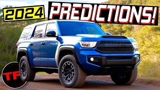 A New Toyota 4Runner? Our TOP 20 Predictions for New Cars & Trucks in 2024!