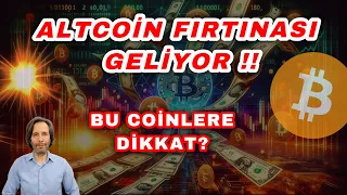 ALTCOIN FIRTINASI GELİYOR !! HALVING STRATEJİSİ ? UYARILAR !!