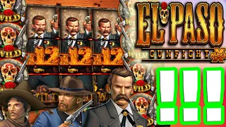 My Biggest Win on El Paso Gunfight 🔥 (NEW SLOT) ULTRA MEGA BIG WIN €4.000 BONUS BUYS 😱 MUST SEE‼️