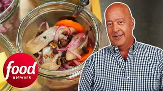 Andrew Zimmern Explains Sweden's Obsession With Pickled Fish | Bizarre Foods: Delicious Destinations