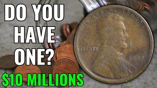 DO YOU HAVE THESE ULTRA RARE LINCOLN PENNIES WORTH MORE THAN MILLION DOLLARS!!