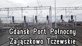 [CabView] - Gdańsk Port Północny - Zajączkowo Tczewskie ZTB -  Paprykowe Filmy