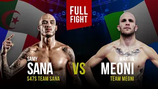 Samy Sana vs Martin Meoni  I  ✖ Fianso ✖ Duvauchelle  I  S47S Full Fight  I  october 2020