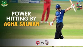 Power Hitting By Agha Salman | Northern vs Southern Punjab | Match 20 | National T20 2021 | MH1T
