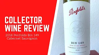 Collector Wine Review - 2018 Penfolds Bin 149 Cabernet Sauvignon