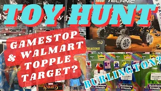 Toy Hunt | GameStop Gets Torpedoed! Walmart Restocks & Lions @ Target?? #toys #toyhunt #toyhunting