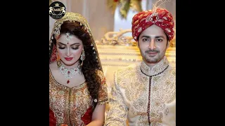 Ayeza Khan & Danish Taimoor wedding Pics #shortvideo #youtubeshort #shorts