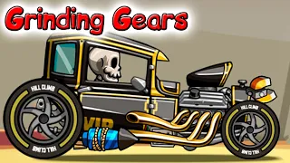 Grinding Gears Hill Climb Racing 2 Командные Соревнования ОБЗОР в игре гонки на андроид Хилл Климб