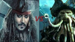 Davy Jones VS Capitão Jack Sparrow - AUDIO 9D (USE FONES)