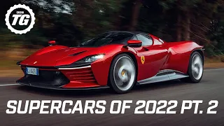 🔴 LIVE: Top Gear's Best Supercars of 2022 Part 2: Ferrari SP3, Lambo Countach, McLaren Artura & more