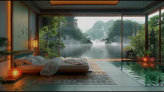 Have a Quality Sleep with the Soothing Sound of Rain | Rain with Majestic Landscape | Buds Rain