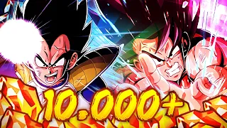 10,000+ STONES! LR KAIOKEN GOKU & LR GREAT APE VEGETA SUMMONS! (DBZ: Dokkan Battle)