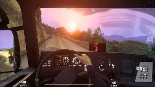 Realistic Clear Morning Off-road Mountain Weather | Truckers Of Europe 3 Gameplay | Mobile Games
