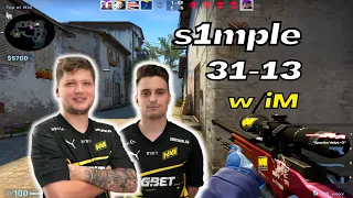 【s1mple POV】(31-13) w/iM (Inferno) FACEIT Ranked | Aug 21, 2023