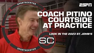 INSIDE LOOK at a Coach Rick Pitino’s St. John’s practice 👀 | SportsCenter