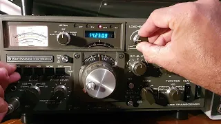 How to Tune Vintage HF Transceivers with Tube Output Stage | Kenwood TS-820 HF Transceiver