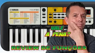 TECLADO PSS F30 YAMAHA - TUTORIAL DE RECURSOS - REVIEW DE FUNÇÕES