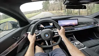 2023 BMW 740i: POV Drive, Impressions and ASMR