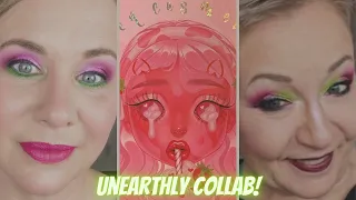 Unearthly Cosmetics Strawberry Milkshake palette collab with Marina! Answering some questions, too!