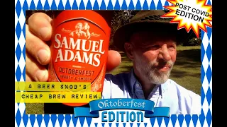 Sam Adams Oktoberfest Beer Review 2021 by A Beer Snob's Cheap Brew Review