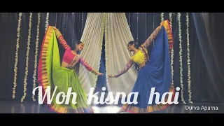 WOH KISNA HAI || JANMASHTAMI SPECIAL || SEMI CLASSICAL DANCE COVER || JAHNVI DOSHI || DURVA APARNA