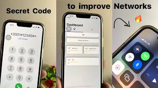 How to fix Network Problem in iPhone || How to improve networks in iPhone 🔥