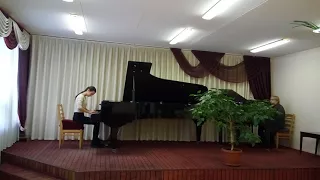 Маркова Дария.14 лет.В.А.Моцарт.Концерт для фортепиано с оркестром 17, соль мажор.1 часть.