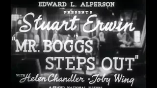 Comedy Movie - Mr Boggs Steps Out (1938)
