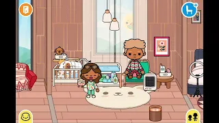 We all got sick!!* with voice* Toca boca role play
