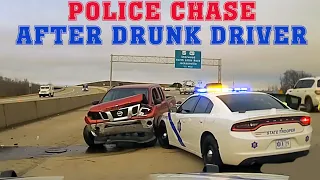 High Speed Chase after a DRUNK driver. Police Activity & Pit Maneuver.