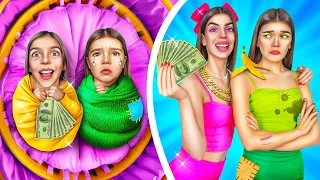 Poor vs Rich Sister! My Twin Sister Became a Millionaire!