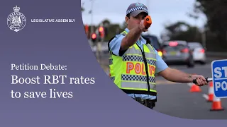 ePetition Debate - Support the NRMA to boost random breath test RBT rates to save lives