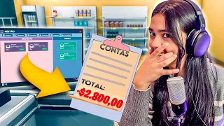 DEI CALOTE NAS CONTAS PARA AUMENTAR MEU MERCADO | Supermarket Simulator