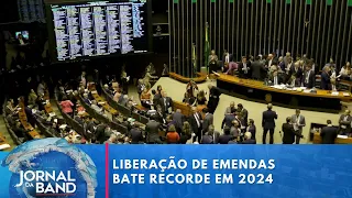 Liberação de emendas parlamentares bate recorde | Jornal da Band