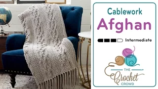 Crochet Cable Afghan