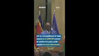 Extrait du discours de Felix Tshisekedi, président de la RDC, président sortant de la SADC